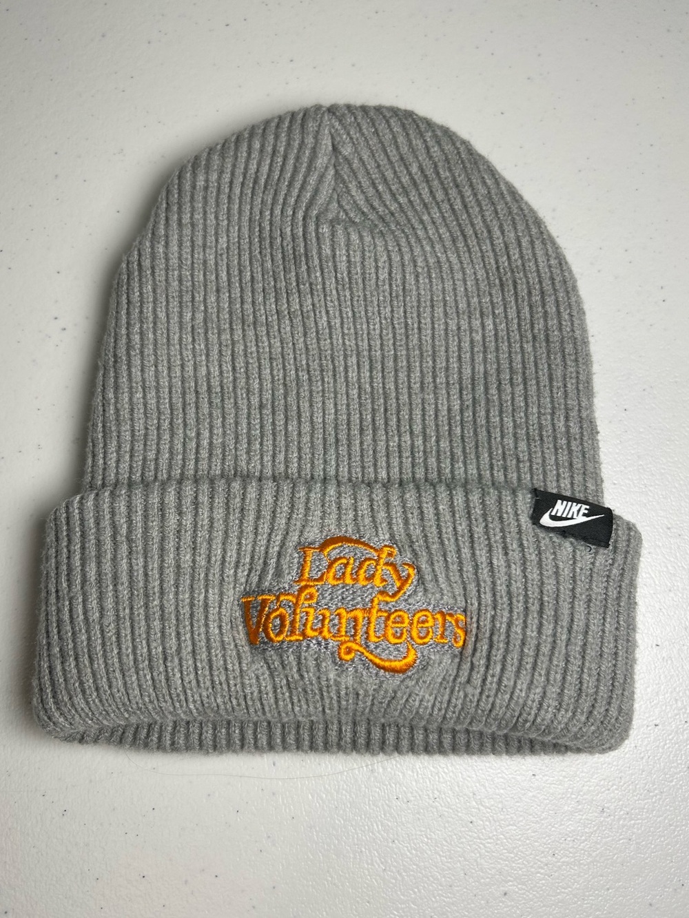 Nike Gray Tennessee Lady Volunteers Knit Beanie Toboggan
